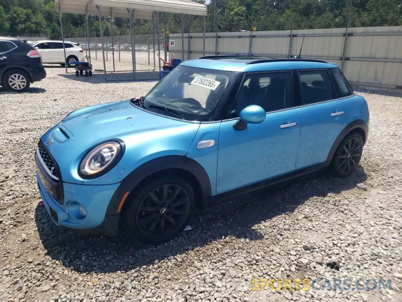 1 Photograph of a damaged car WMWXU3C59K2H88618 MINI COOPER 2019
