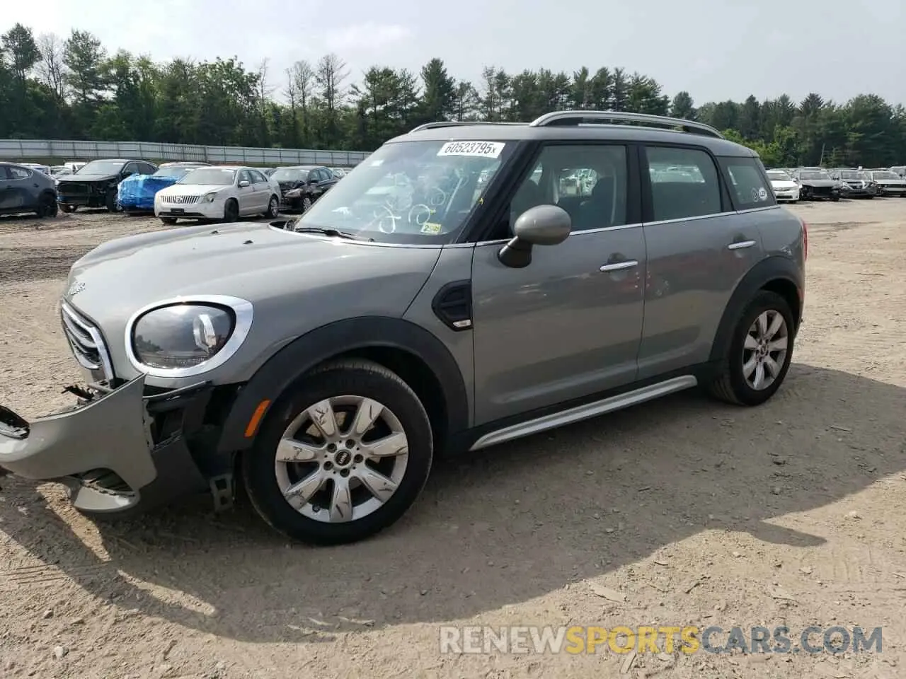 1 Photograph of a damaged car WMZYS7C50K3F45410 MINI COOPER 2019