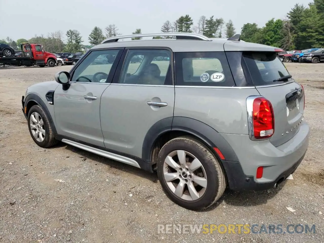 2 Photograph of a damaged car WMZYS7C50K3F45410 MINI COOPER 2019