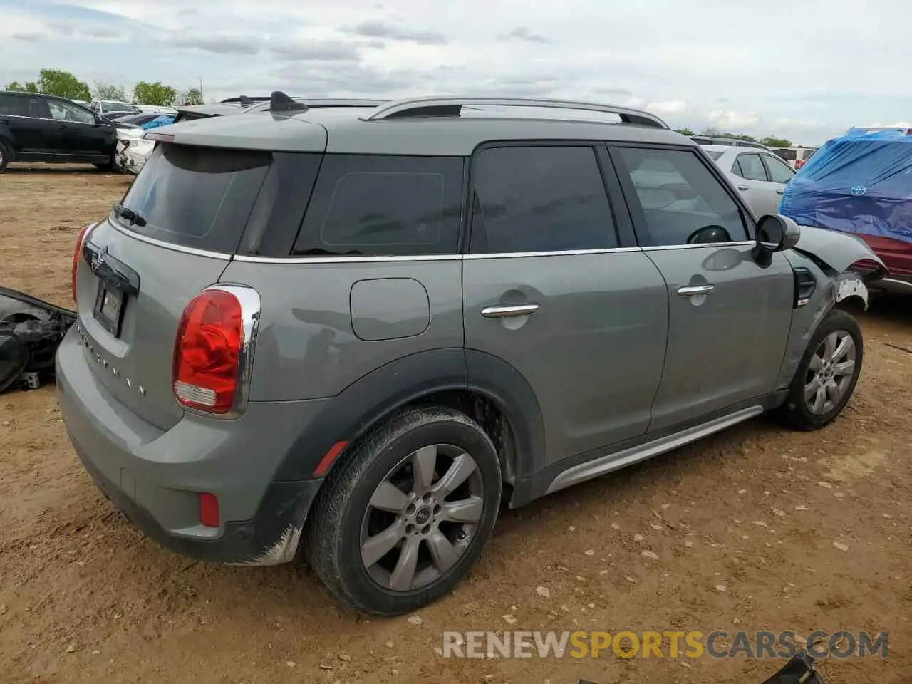 3 Photograph of a damaged car WMZYS7C52K3F45764 MINI COOPER 2019