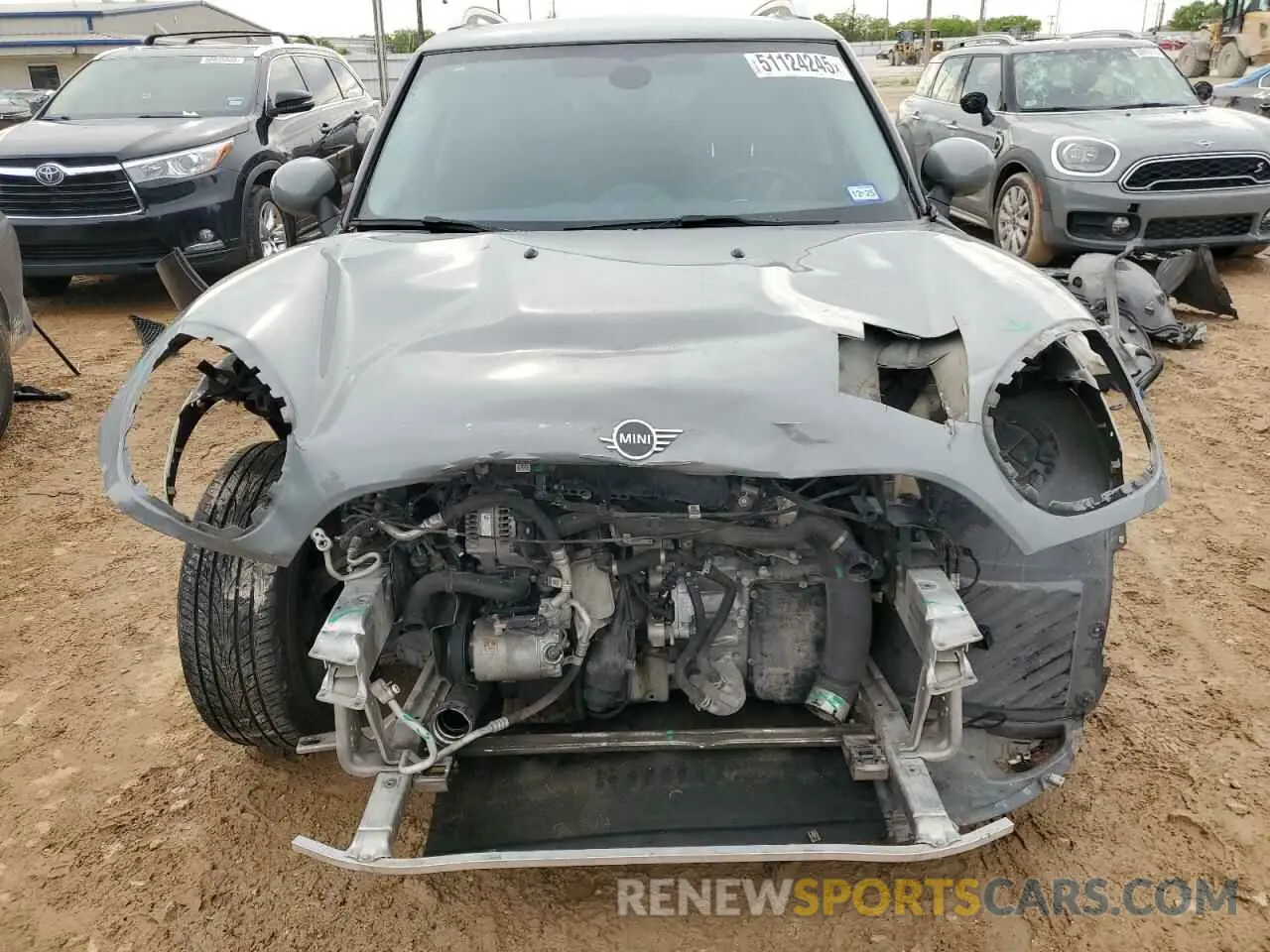 5 Photograph of a damaged car WMZYS7C52K3F45764 MINI COOPER 2019