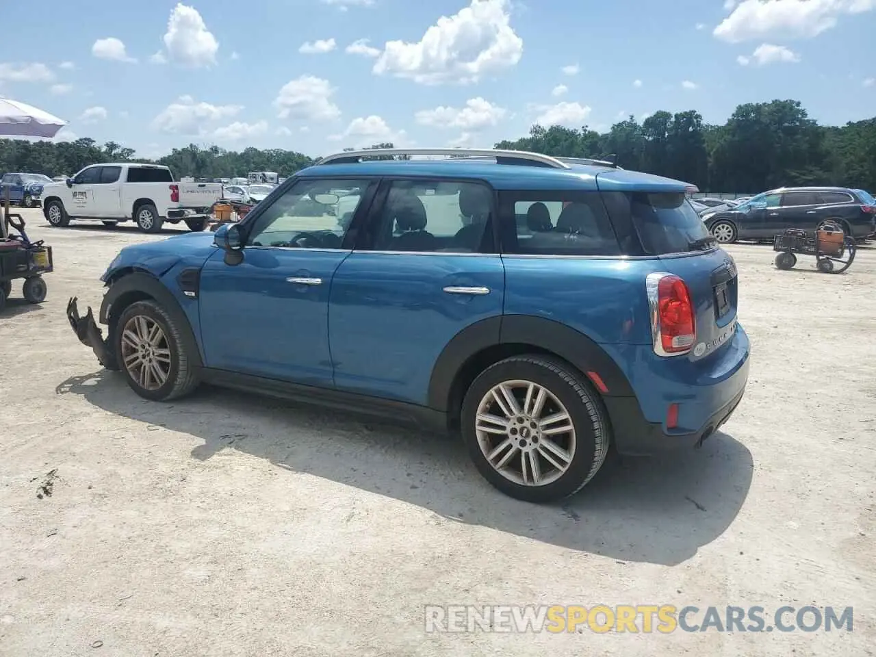 2 Photograph of a damaged car WMZYS7C54K3F47130 MINI COOPER 2019
