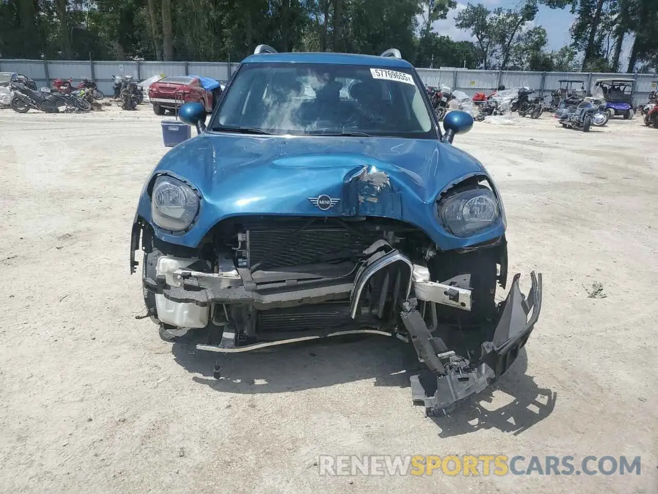 5 Photograph of a damaged car WMZYS7C54K3F47130 MINI COOPER 2019