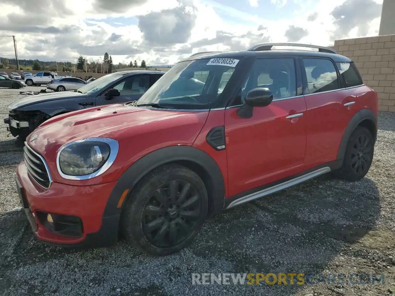 1 Photograph of a damaged car WMZYS7C57K3J05066 MINI COOPER 2019