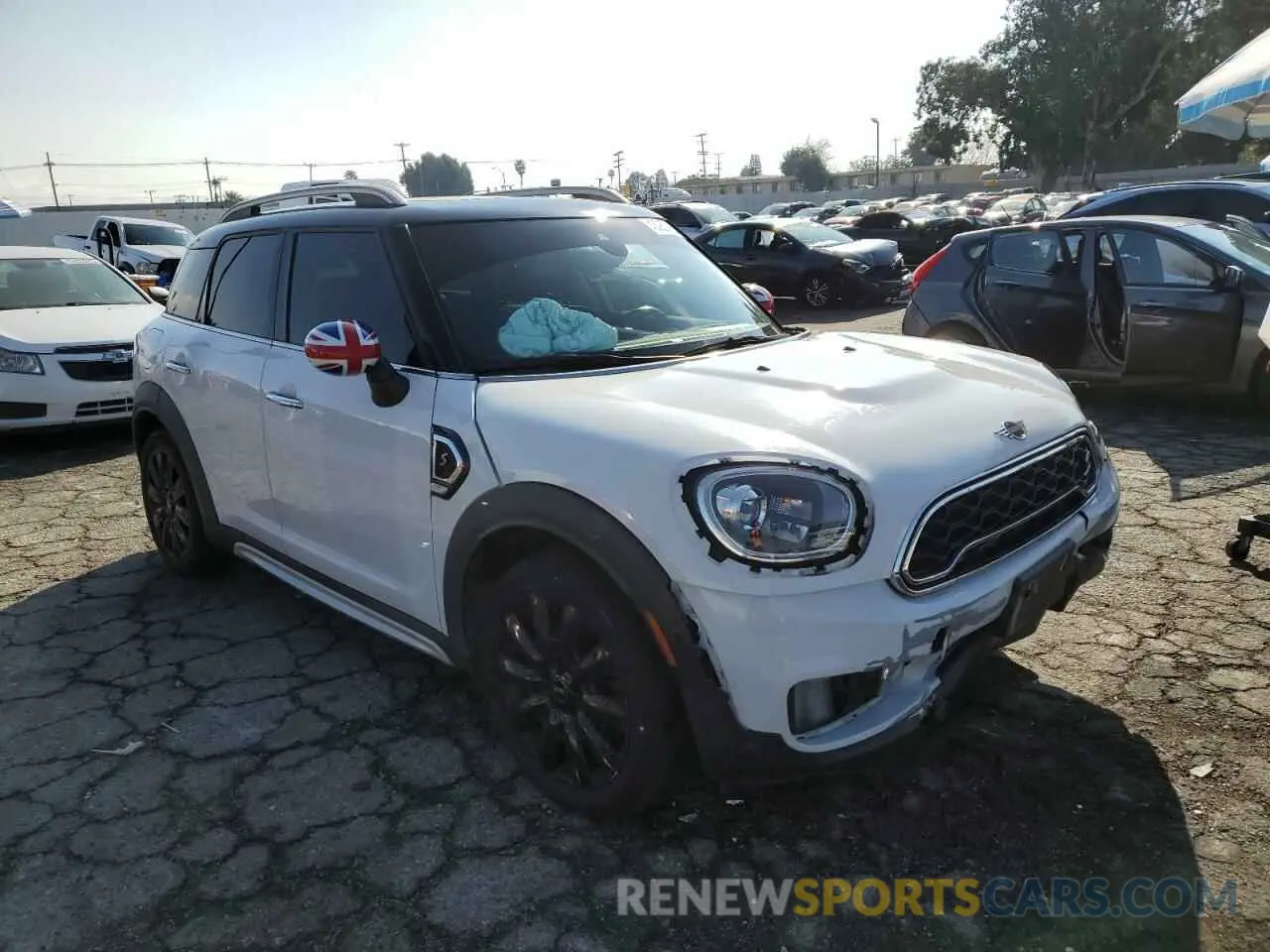 4 Фотография поврежденного автомобиля WMZYT3C55K3E96002 MINI COOPER 2019