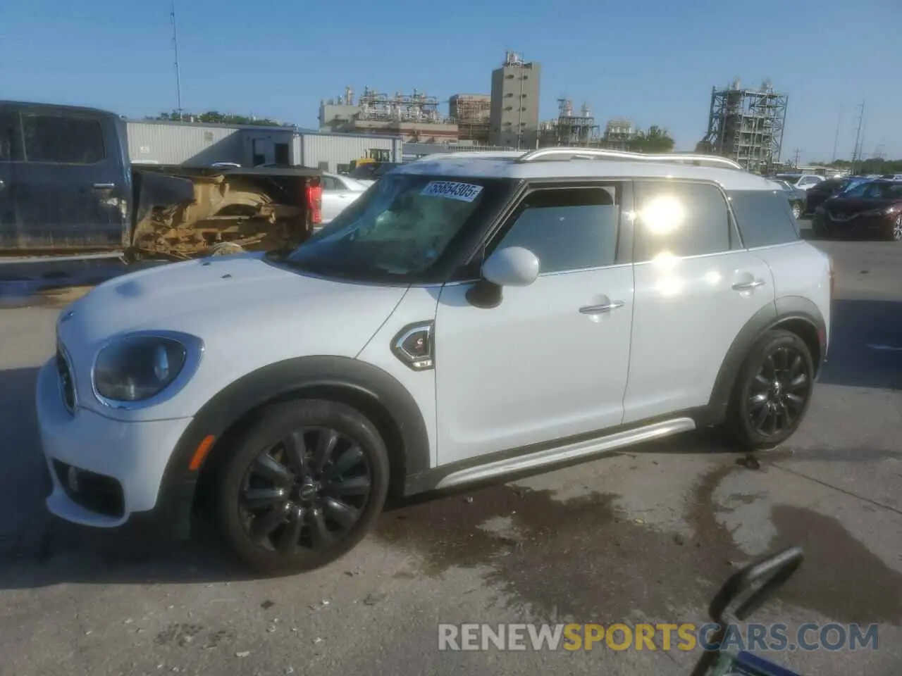 1 Photograph of a damaged car WMZYT3C56K3E94484 MINI COOPER 2019