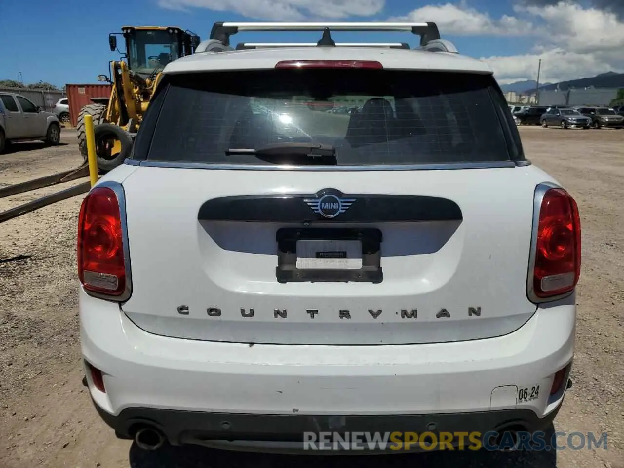 6 Photograph of a damaged car WMZYT3C56K3E95103 MINI COOPER 2019