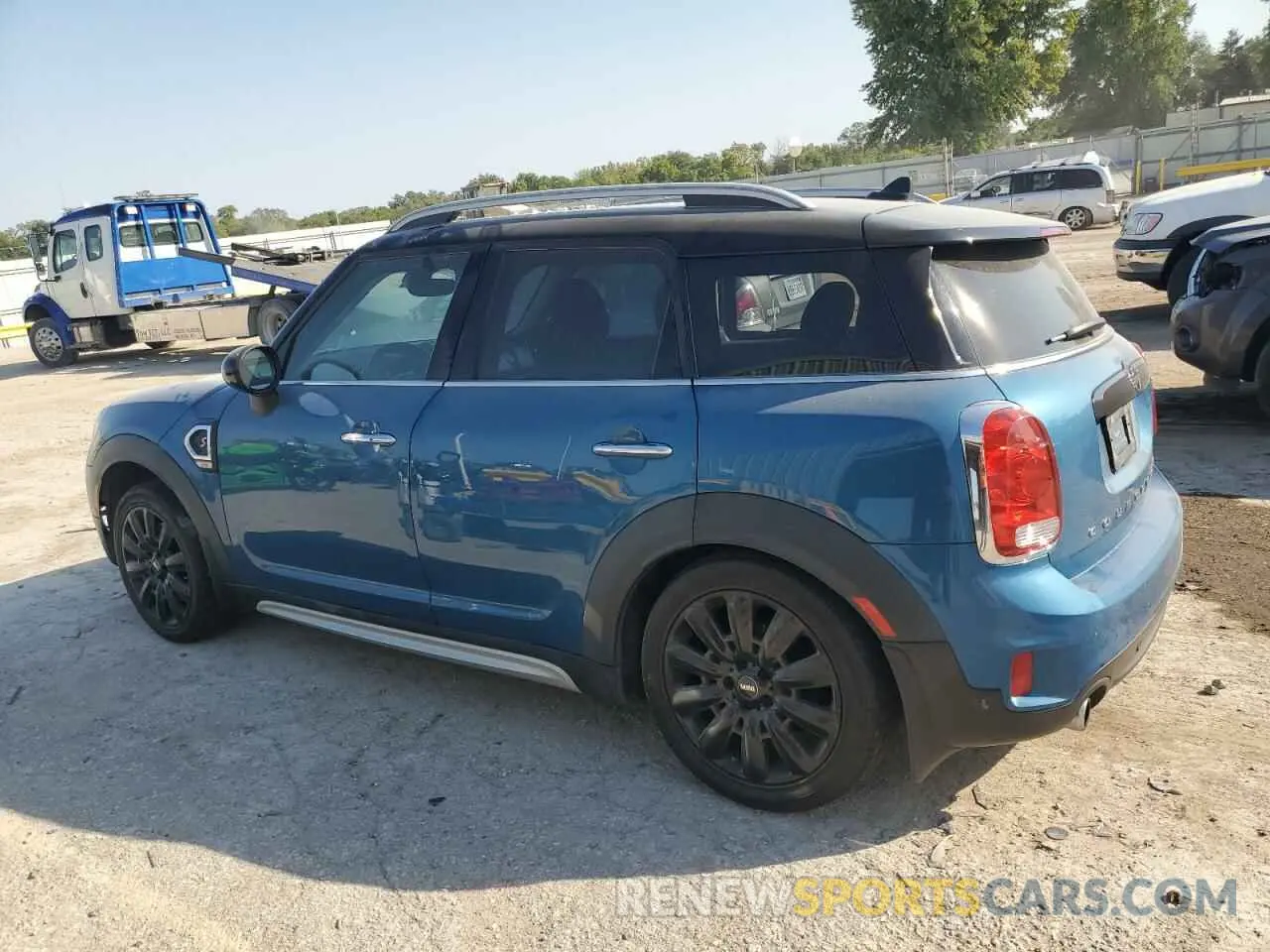 2 Photograph of a damaged car WMZYT3C57K3E96437 MINI COOPER 2019