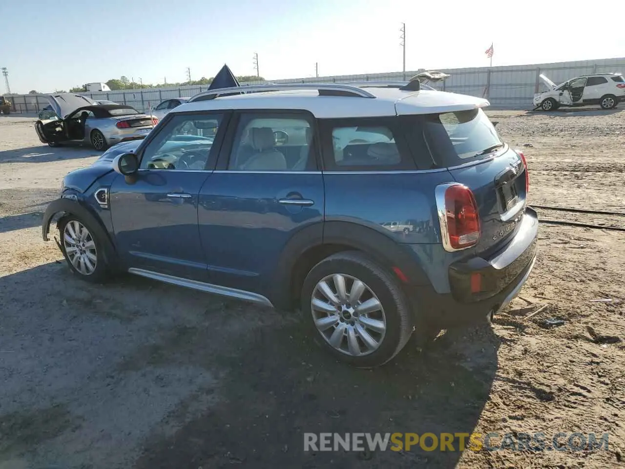 2 Photograph of a damaged car WMZYT5C50K3J87689 MINI COOPER 2019