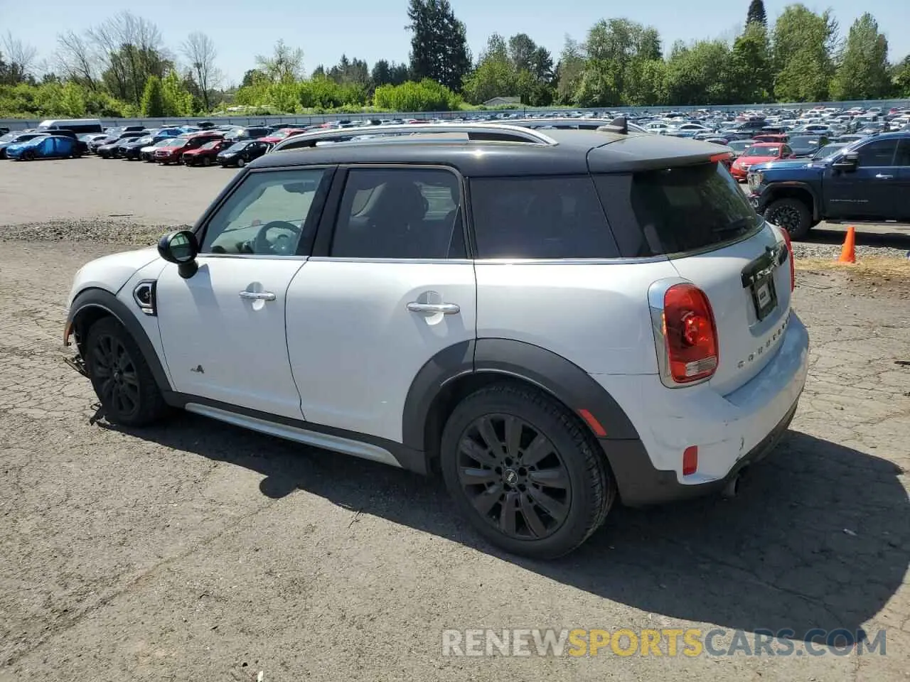 2 Photograph of a damaged car WMZYT5C54K3E63732 MINI COOPER 2019
