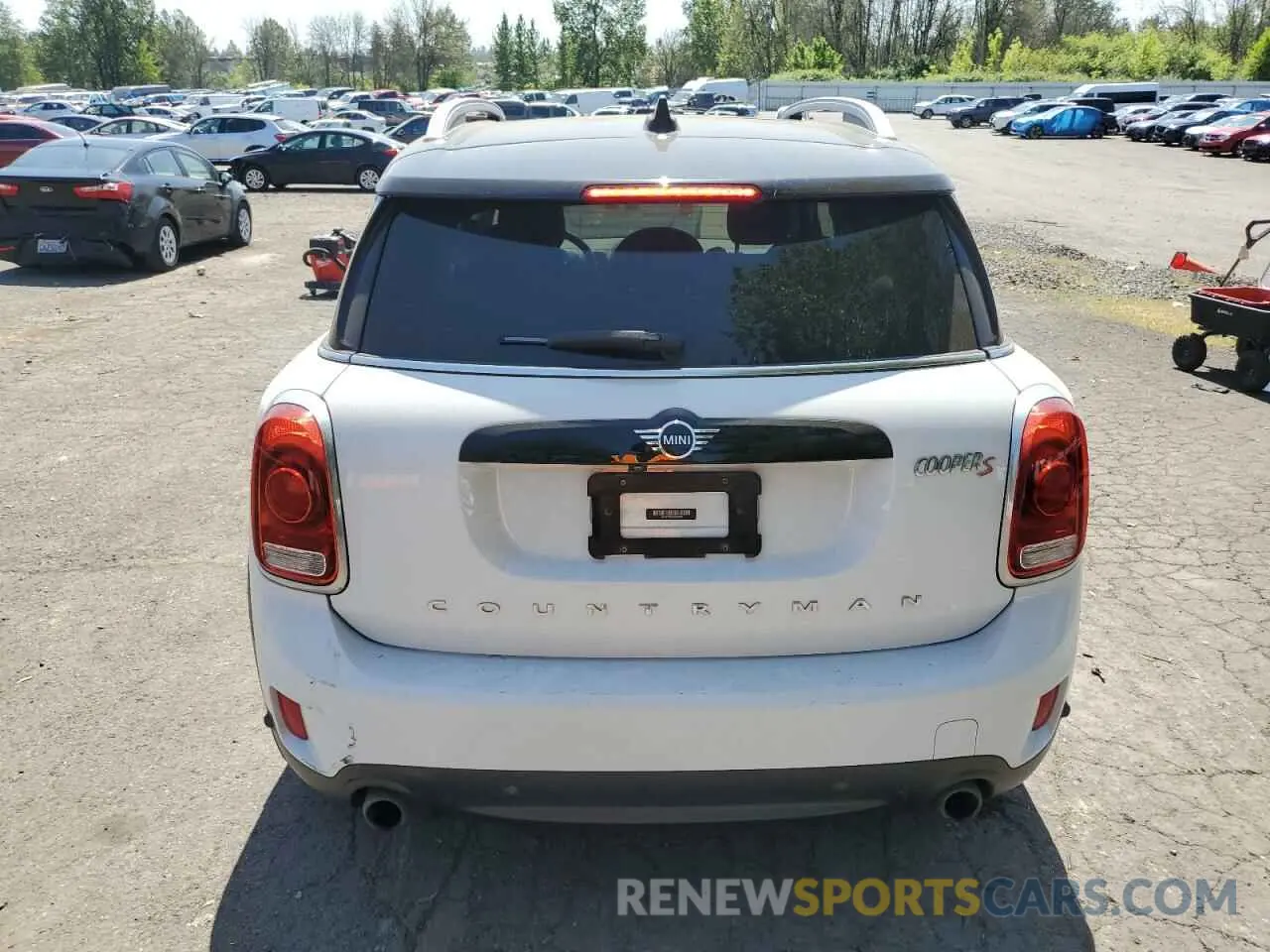 6 Photograph of a damaged car WMZYT5C54K3E63732 MINI COOPER 2019