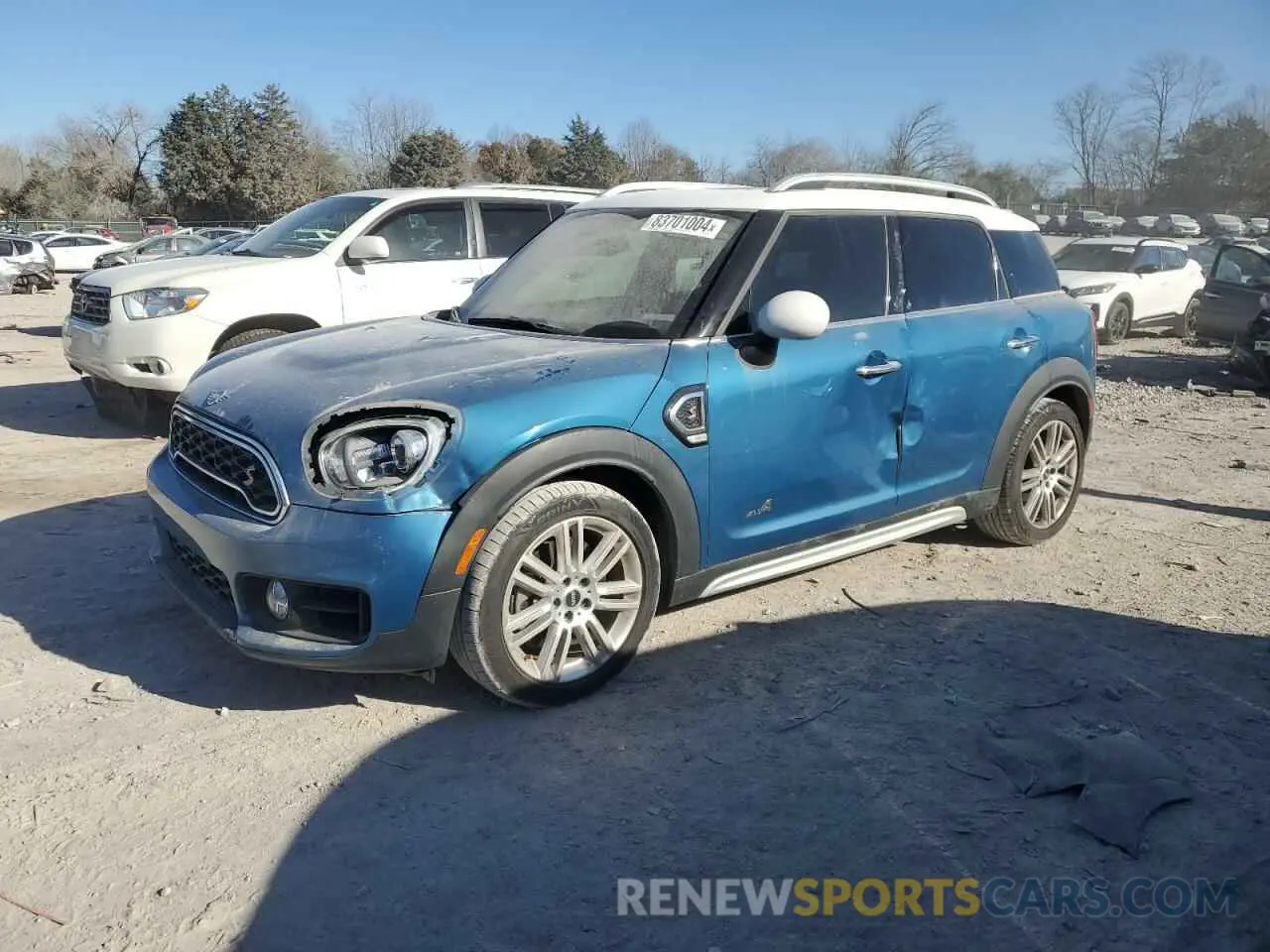 1 Photograph of a damaged car WMZYT5C54K3G90368 MINI COOPER 2019