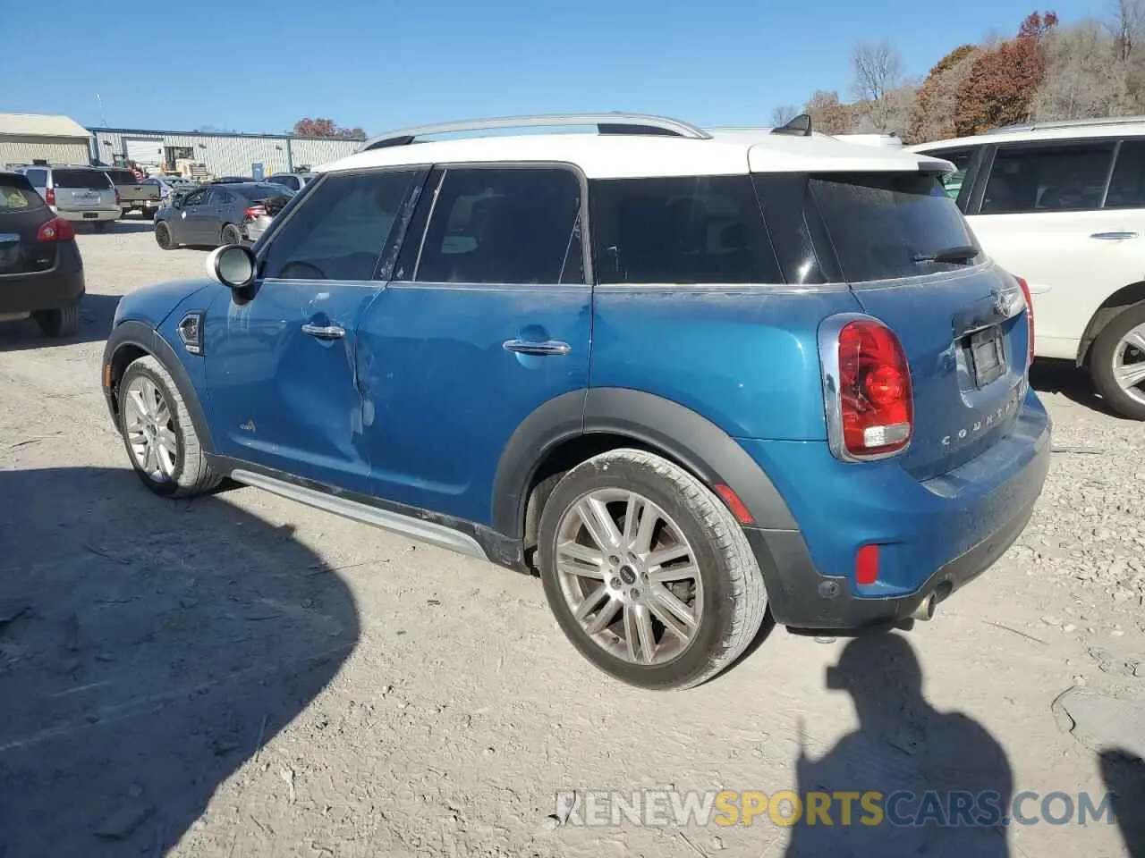 2 Photograph of a damaged car WMZYT5C54K3G90368 MINI COOPER 2019