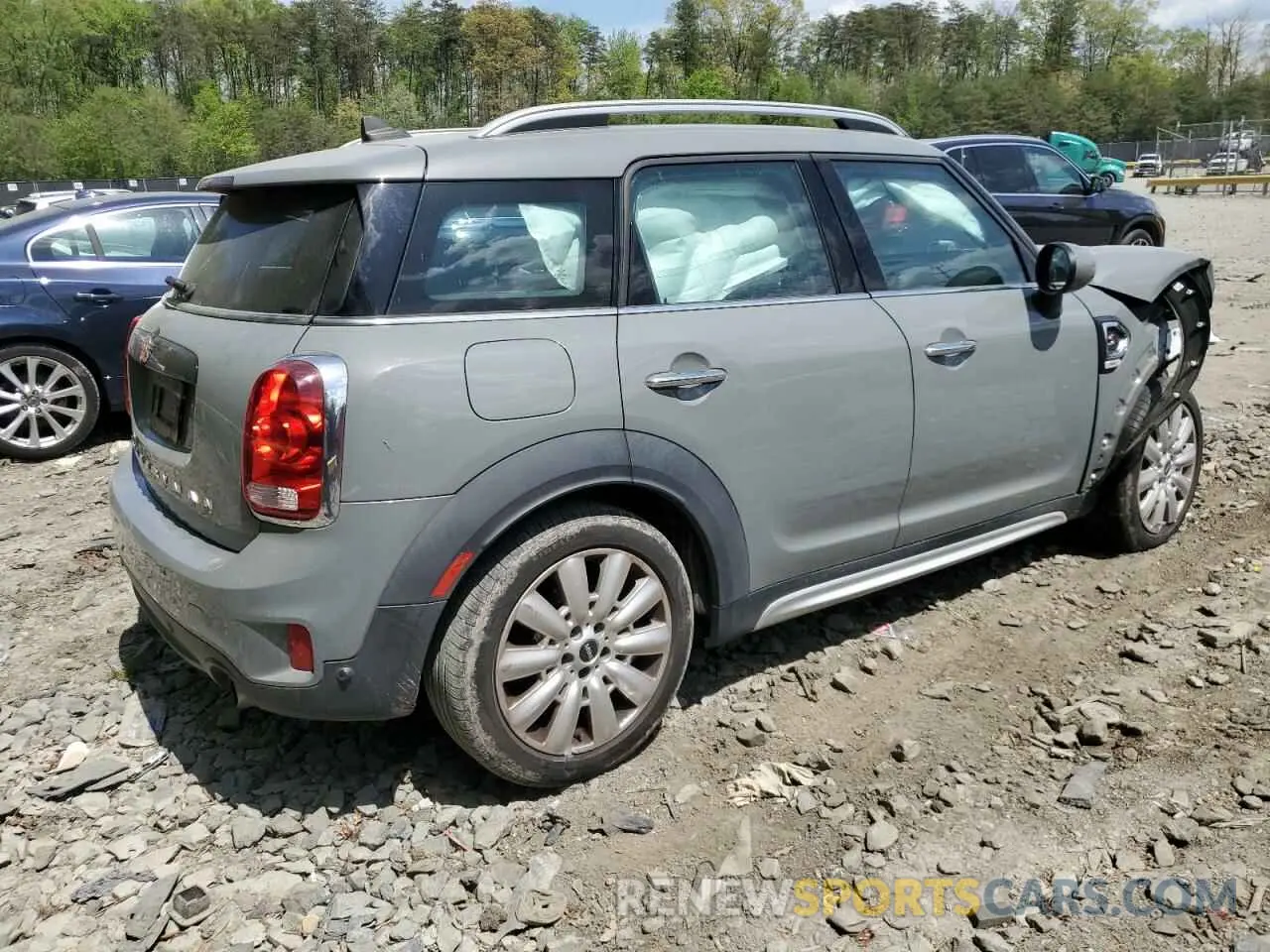 3 Photograph of a damaged car WMZYT5C57K3G94947 MINI COOPER 2019