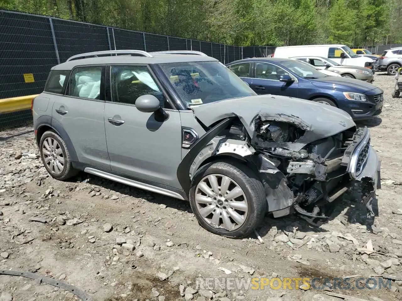 4 Photograph of a damaged car WMZYT5C57K3G94947 MINI COOPER 2019