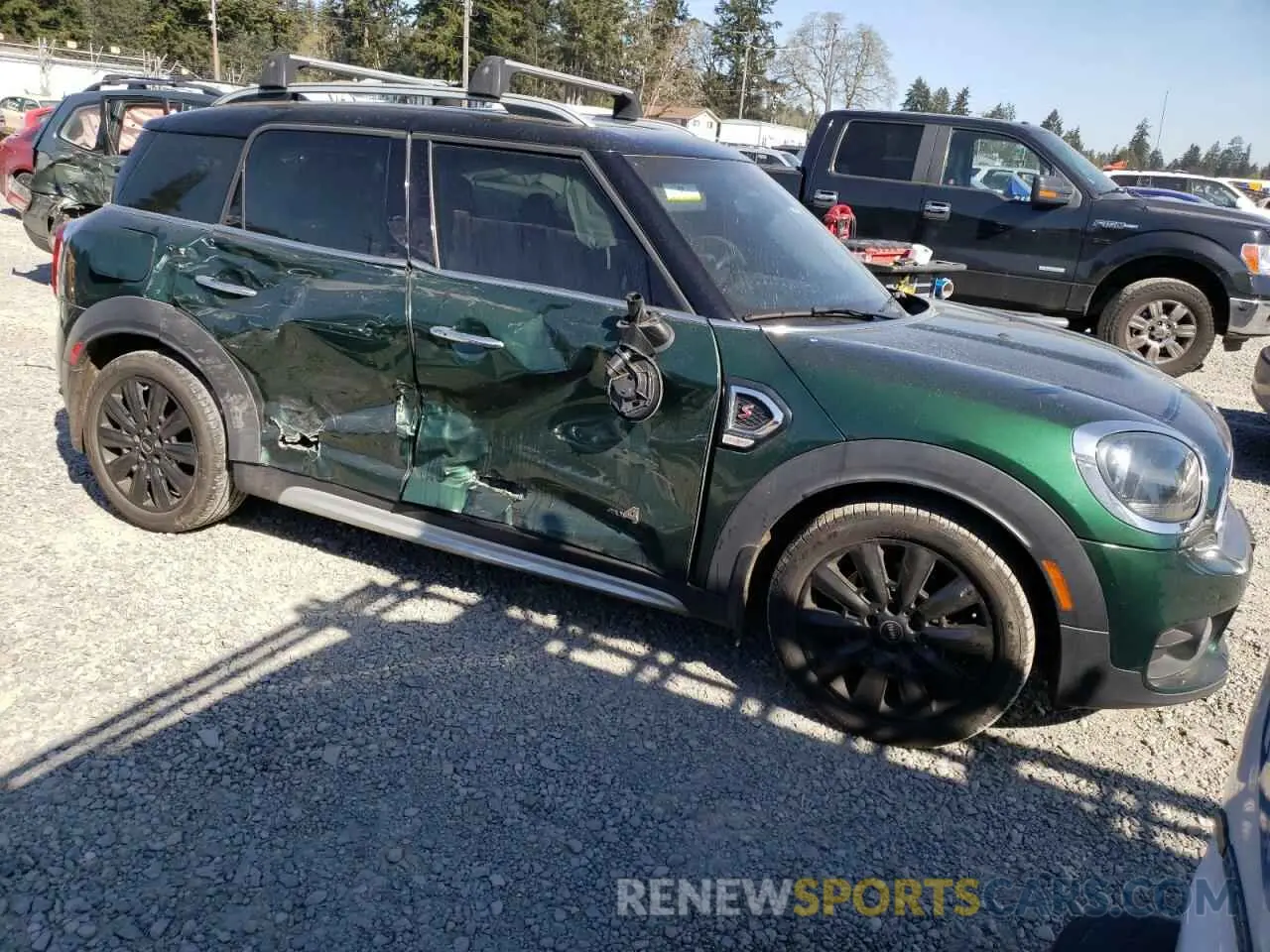 4 Фотография поврежденного автомобиля WMZYT5C58K3E63278 MINI COOPER 2019