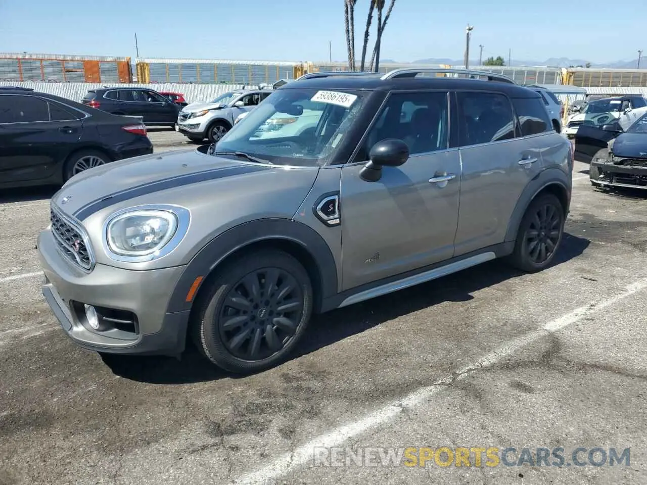 1 Photograph of a damaged car WMZYT5C5XK3G91430 MINI COOPER 2019