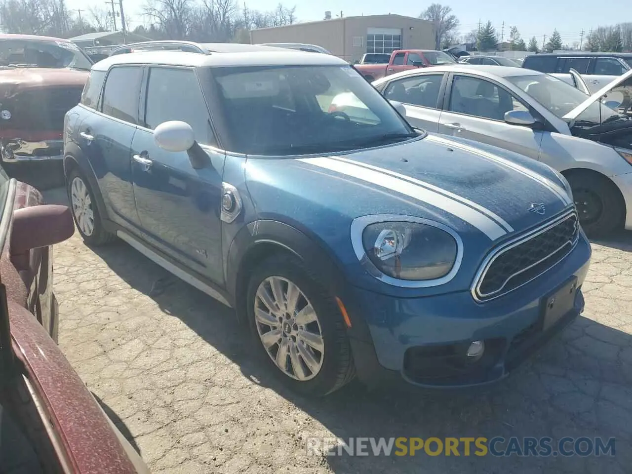 4 Фотография поврежденного автомобиля WMZYU7C50K3F93970 MINI COOPER 2019