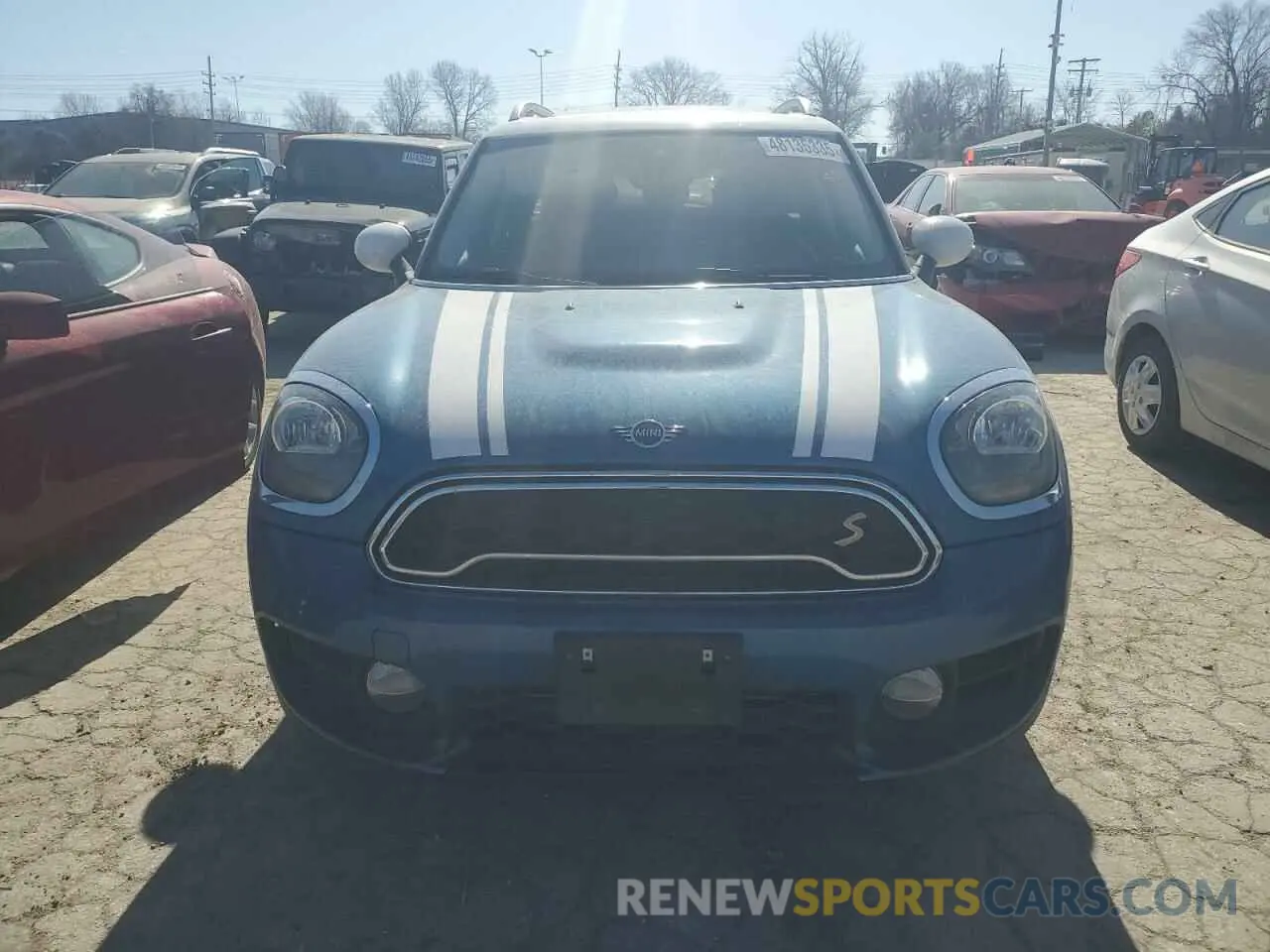 5 Фотография поврежденного автомобиля WMZYU7C50K3F93970 MINI COOPER 2019