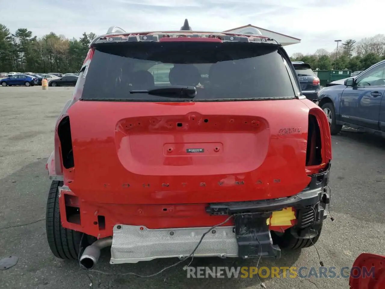 6 Photograph of a damaged car WMZYV5C53K3F57725 MINI COOPER 2019