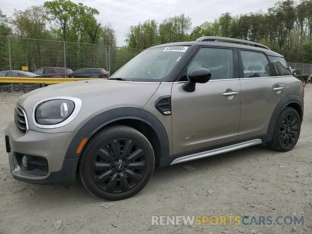 1 Photograph of a damaged car WMZYV5C53K3F57806 MINI COOPER 2019