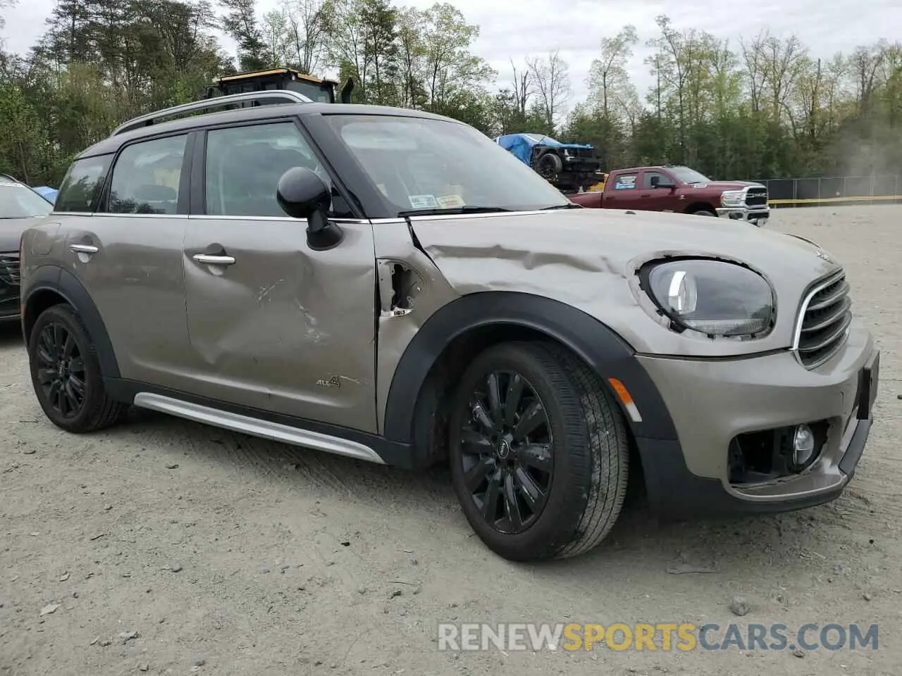 4 Photograph of a damaged car WMZYV5C53K3F57806 MINI COOPER 2019
