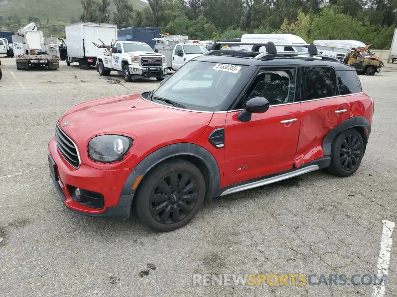 1 Фотография поврежденного автомобиля WMZYV5C56K3E82468 MINI COOPER 2019
