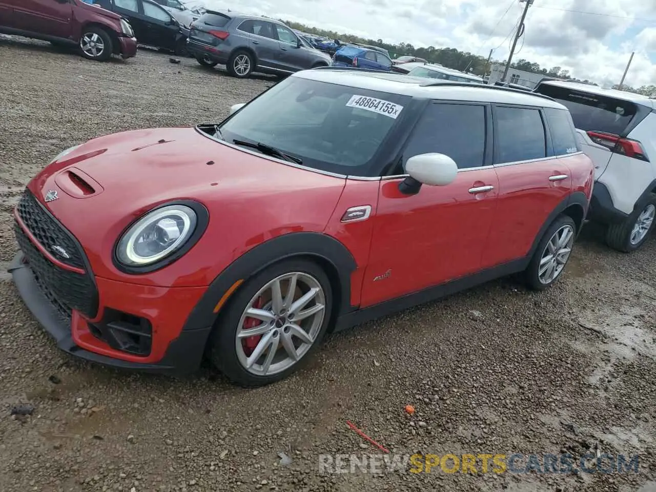 1 Photograph of a damaged car WMWJZ9C0XL2L38957 MINI COOPER 2020