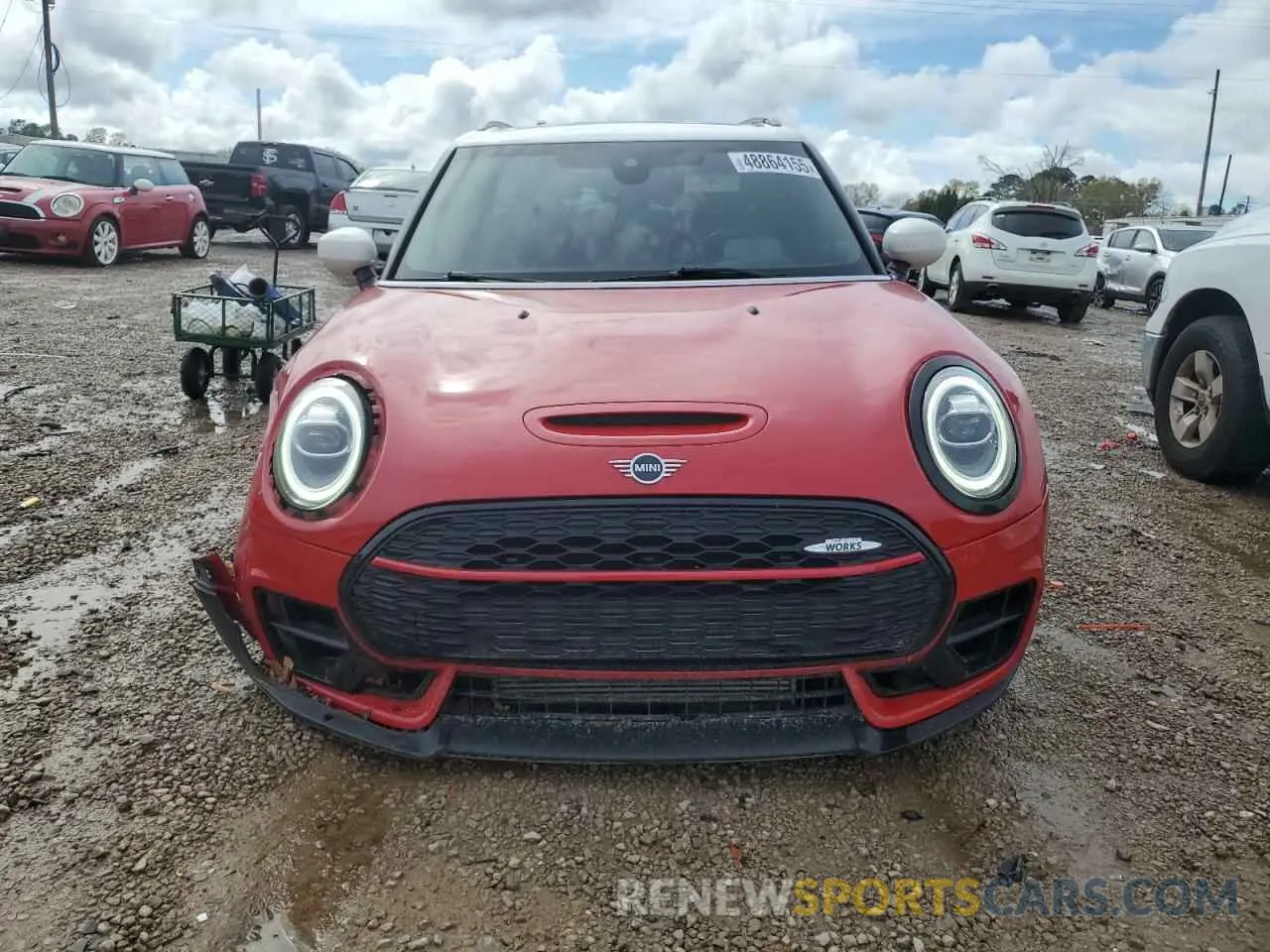 5 Photograph of a damaged car WMWJZ9C0XL2L38957 MINI COOPER 2020