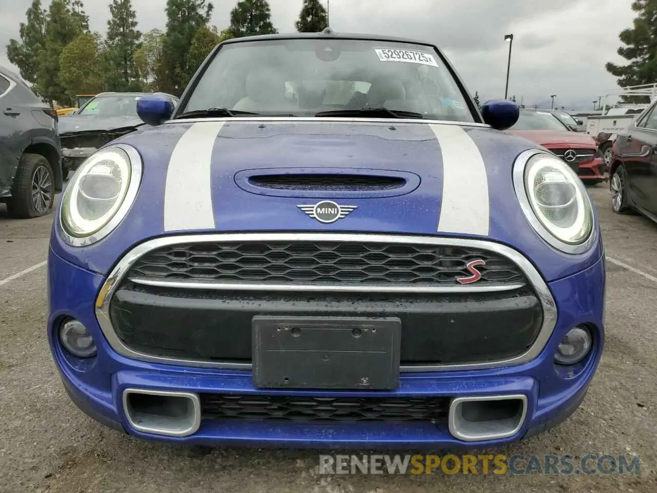 5 Фотография поврежденного автомобиля WMWWJ5C01L3L70762 MINI COOPER 2020