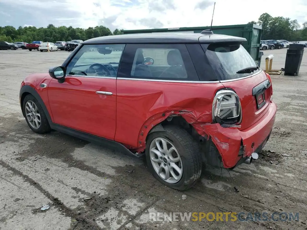 2 Photograph of a damaged car WMWXR3C01L2M81657 MINI COOPER 2020