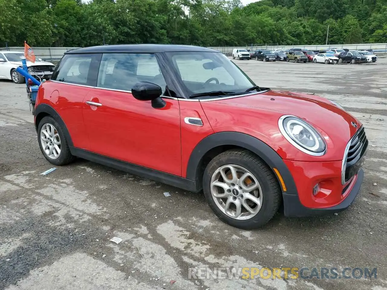 4 Photograph of a damaged car WMWXR3C01L2M81657 MINI COOPER 2020