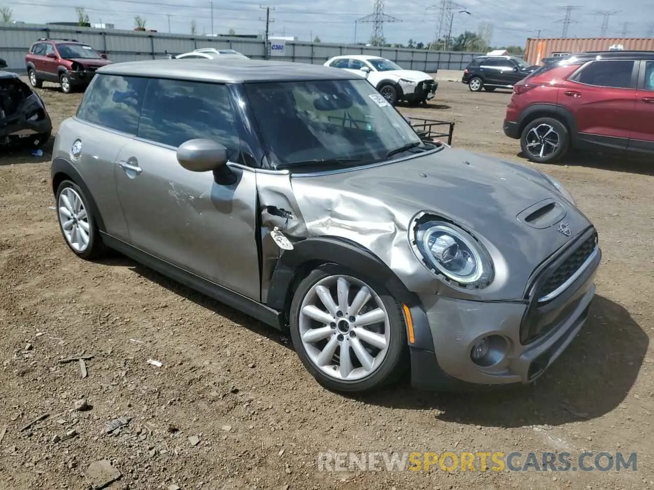 4 Photograph of a damaged car WMWXR5C07L2M30160 MINI COOPER 2020
