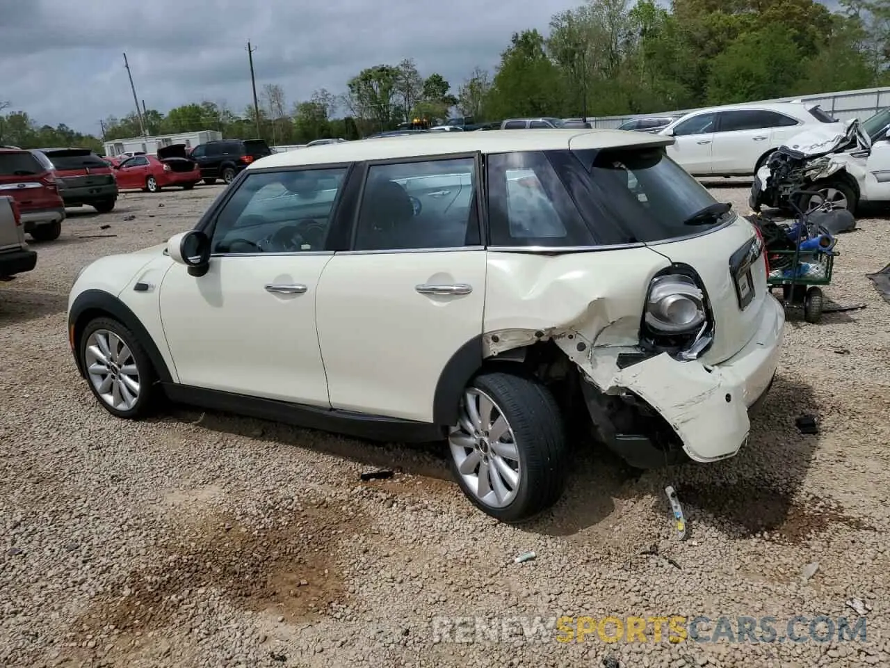 2 Photograph of a damaged car WMWXU7C02L2M73430 MINI COOPER 2020