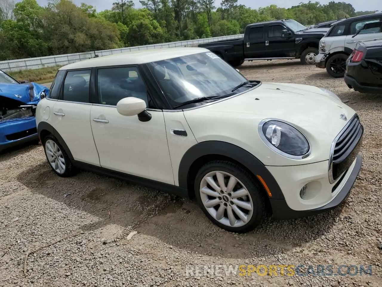 4 Photograph of a damaged car WMWXU7C02L2M73430 MINI COOPER 2020