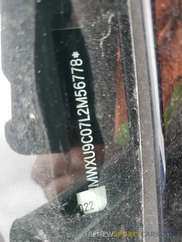 12 Photograph of a damaged car WMWXU9C07L2M56778 MINI COOPER 2020
