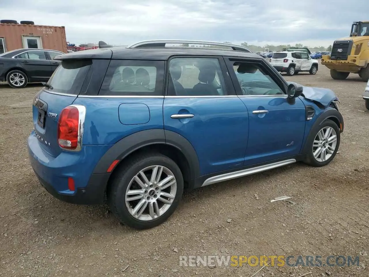 3 Photograph of a damaged car WMZYW5C03L3L13685 MINI COOPER 2020
