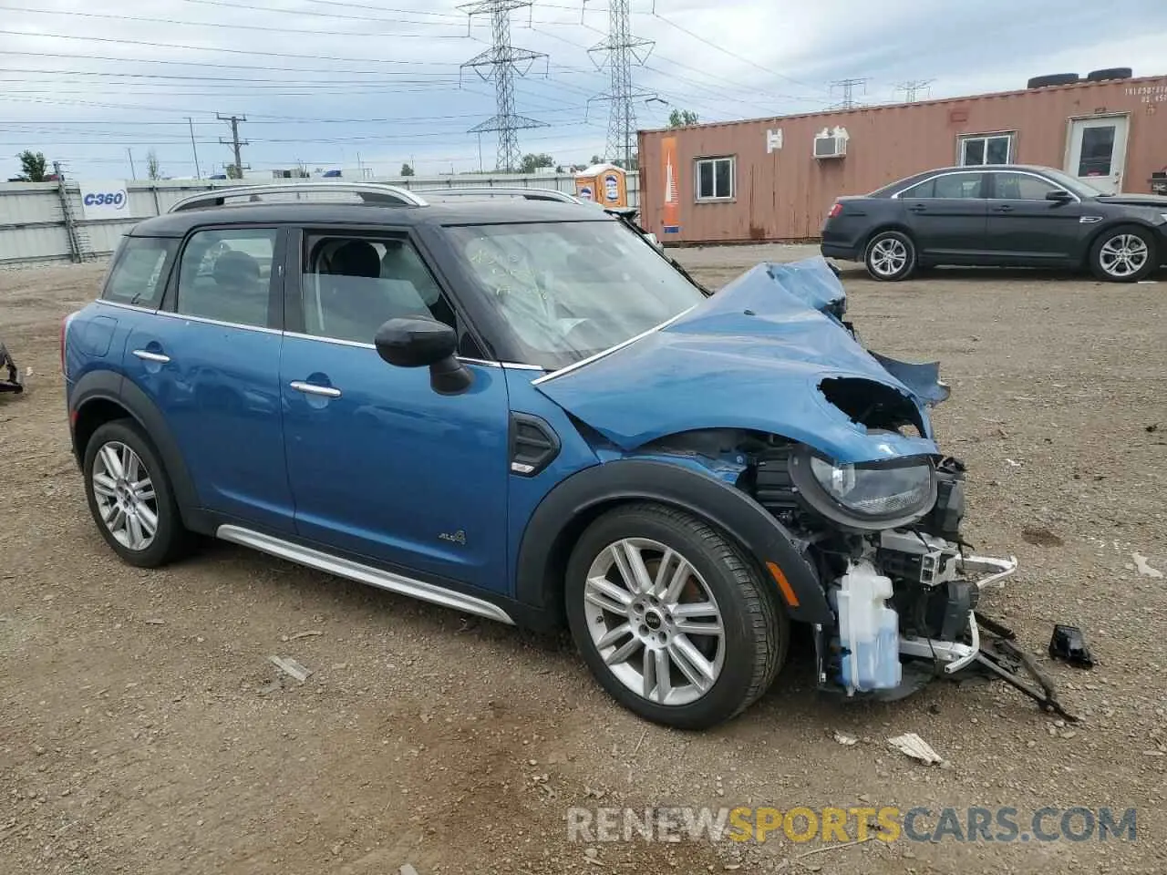 4 Photograph of a damaged car WMZYW5C03L3L13685 MINI COOPER 2020