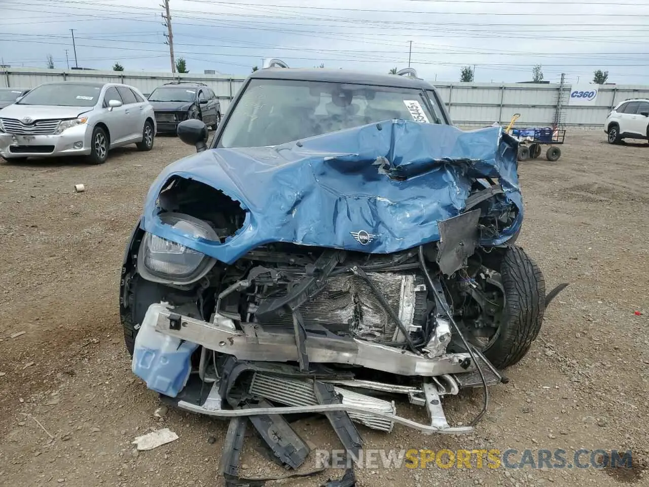 5 Photograph of a damaged car WMZYW5C03L3L13685 MINI COOPER 2020