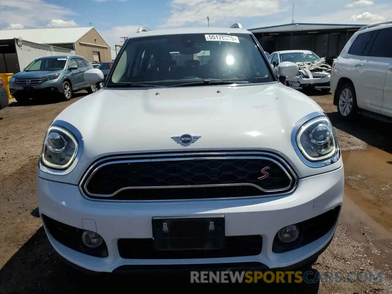 5 Фотография поврежденного автомобиля WMZYX1C01L3M15069 MINI COOPER 2020