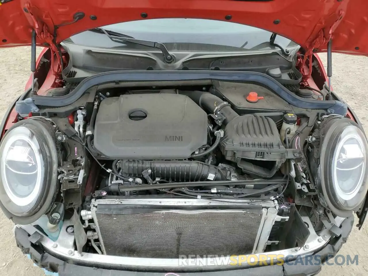 11 Фотография поврежденного автомобиля WMWWJ3C01M3M67417 MINI COOPER 2021
