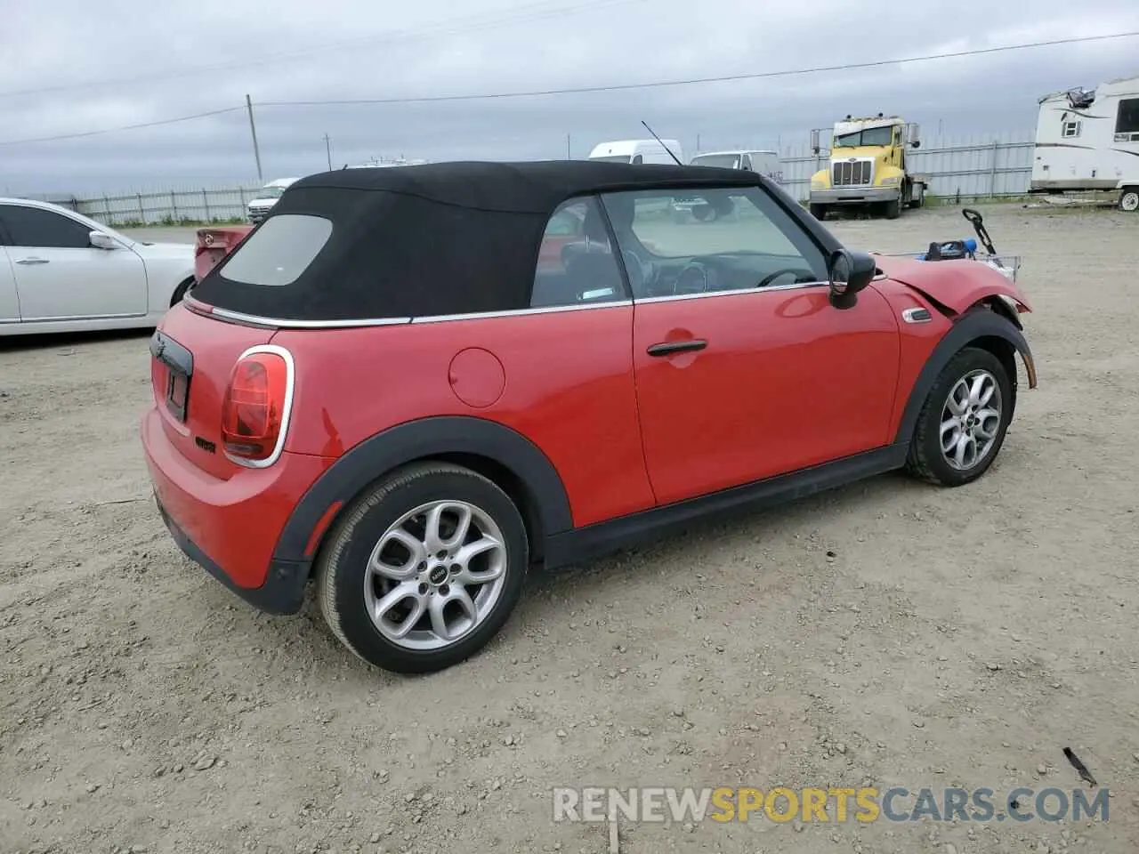 3 Фотография поврежденного автомобиля WMWWJ3C01M3M67417 MINI COOPER 2021