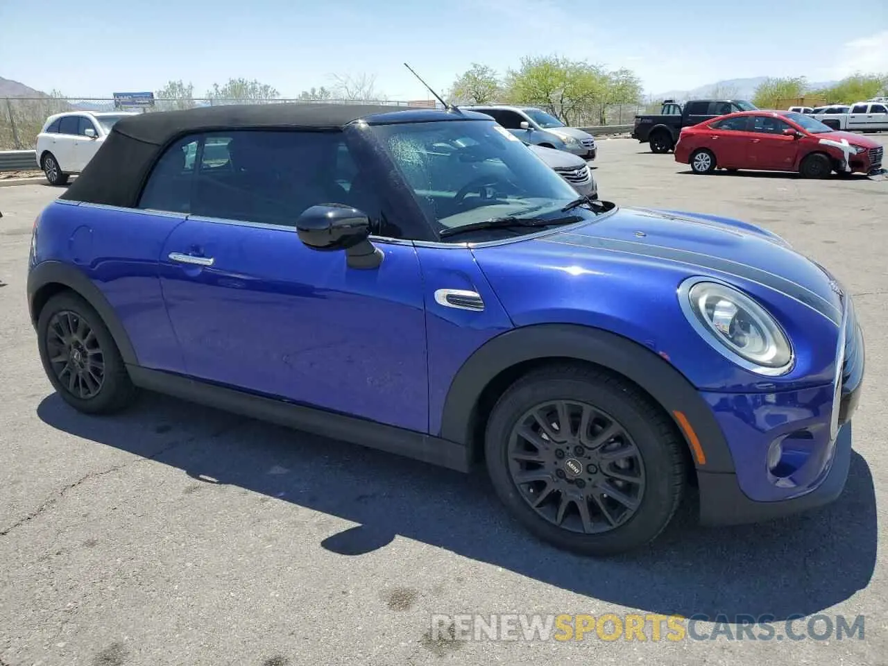 4 Photograph of a damaged car WMWWJ3C06M3N02193 MINI COOPER 2021