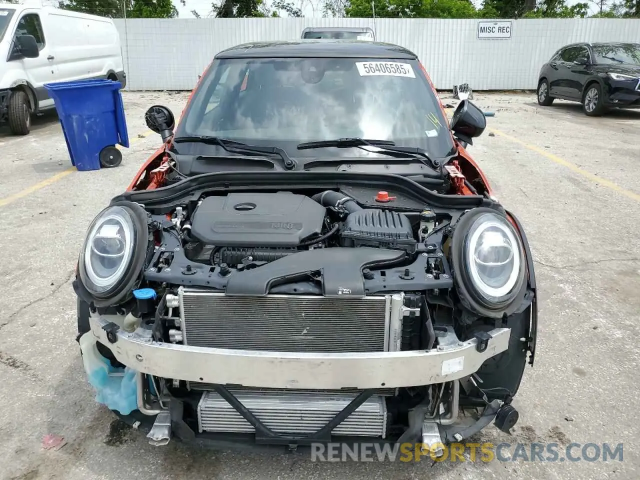 5 Фотография поврежденного автомобиля WMWXR3C03M2N94446 MINI COOPER 2021