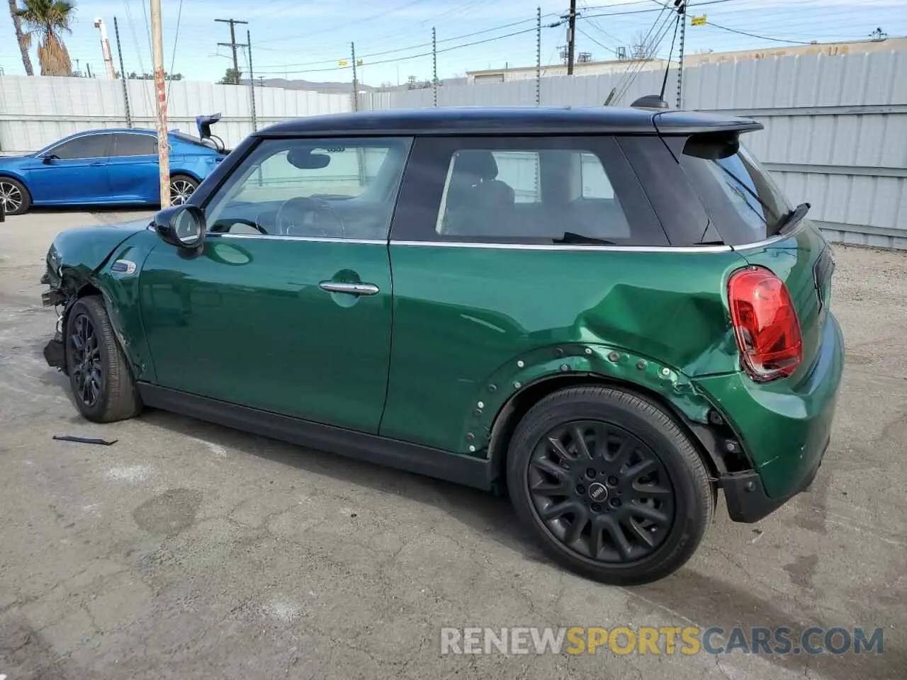 2 Фотография поврежденного автомобиля WMWXR3C0XM2P13271 MINI COOPER 2021