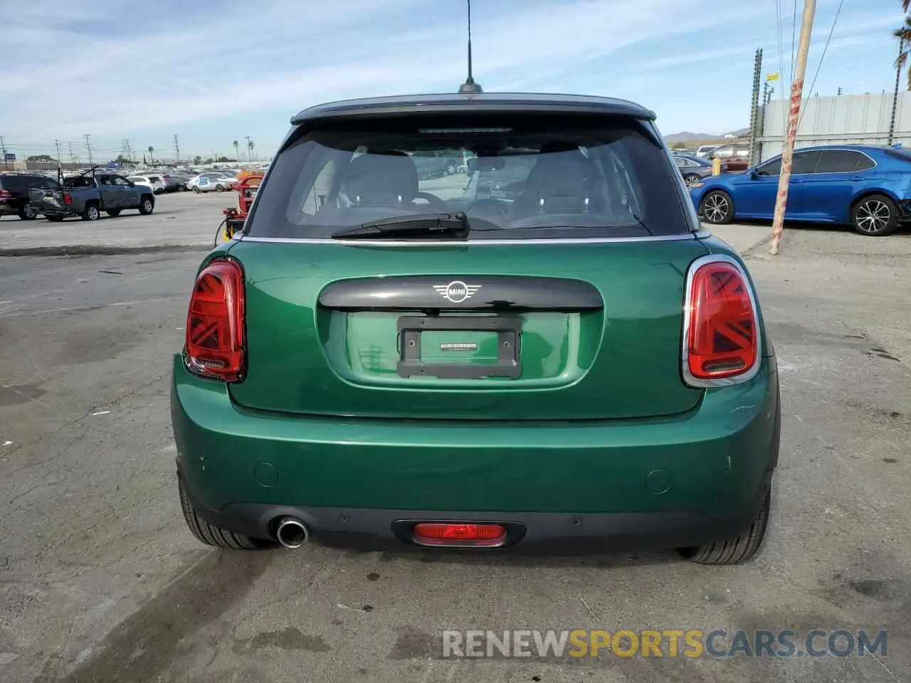 6 Фотография поврежденного автомобиля WMWXR3C0XM2P13271 MINI COOPER 2021