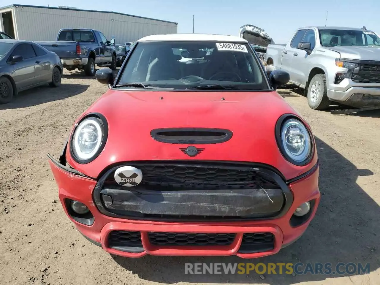 5 Photograph of a damaged car WMWXR5C09M2P00992 MINI COOPER 2021