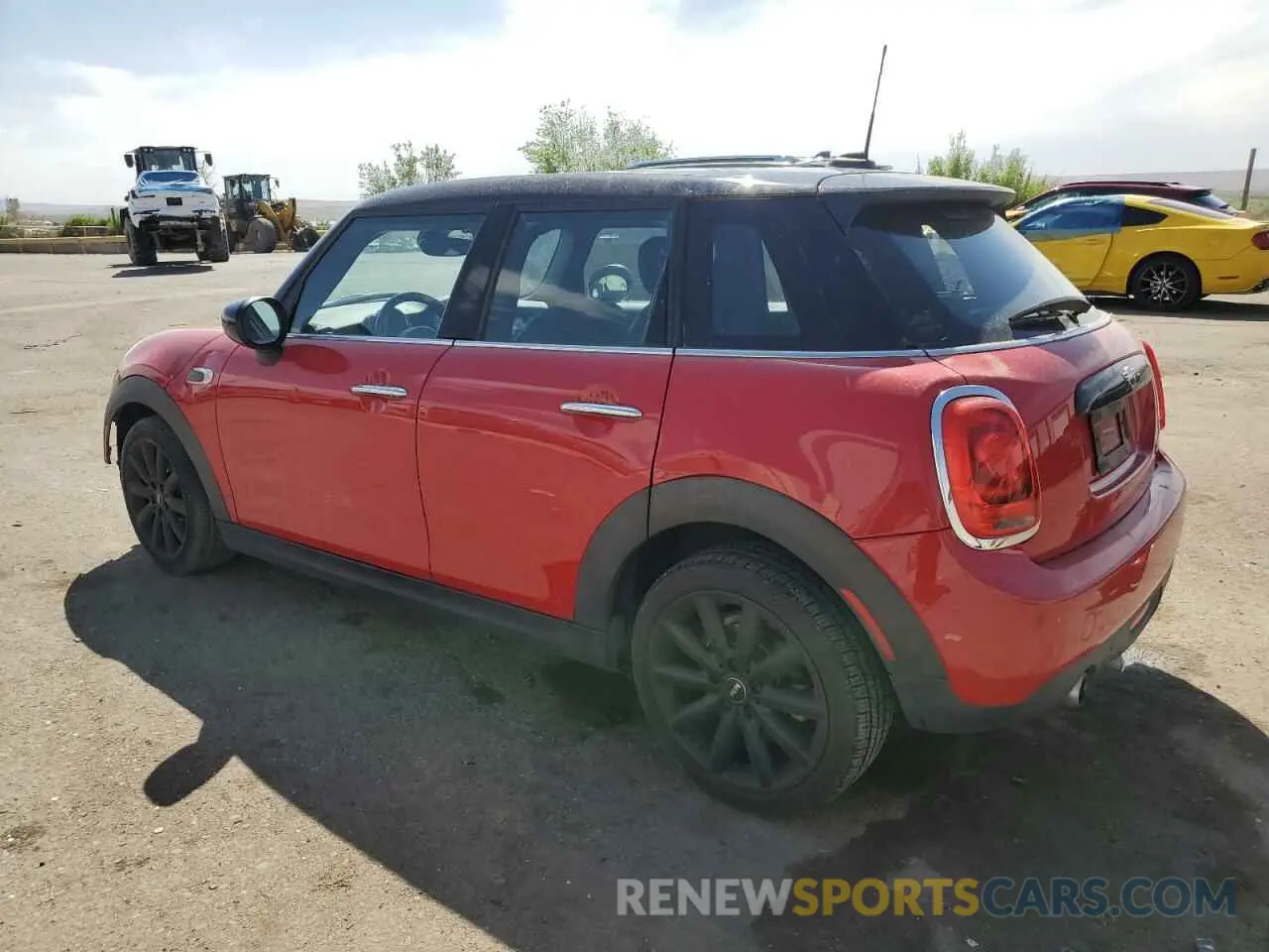 2 Photograph of a damaged car WMWXU7C07M2N56224 MINI COOPER 2021