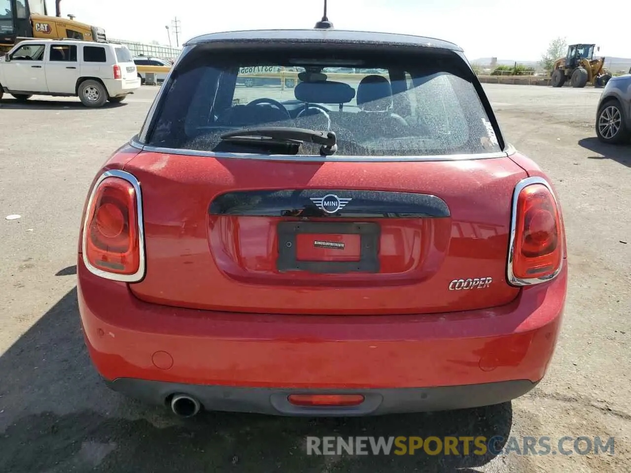 6 Photograph of a damaged car WMWXU7C07M2N56224 MINI COOPER 2021