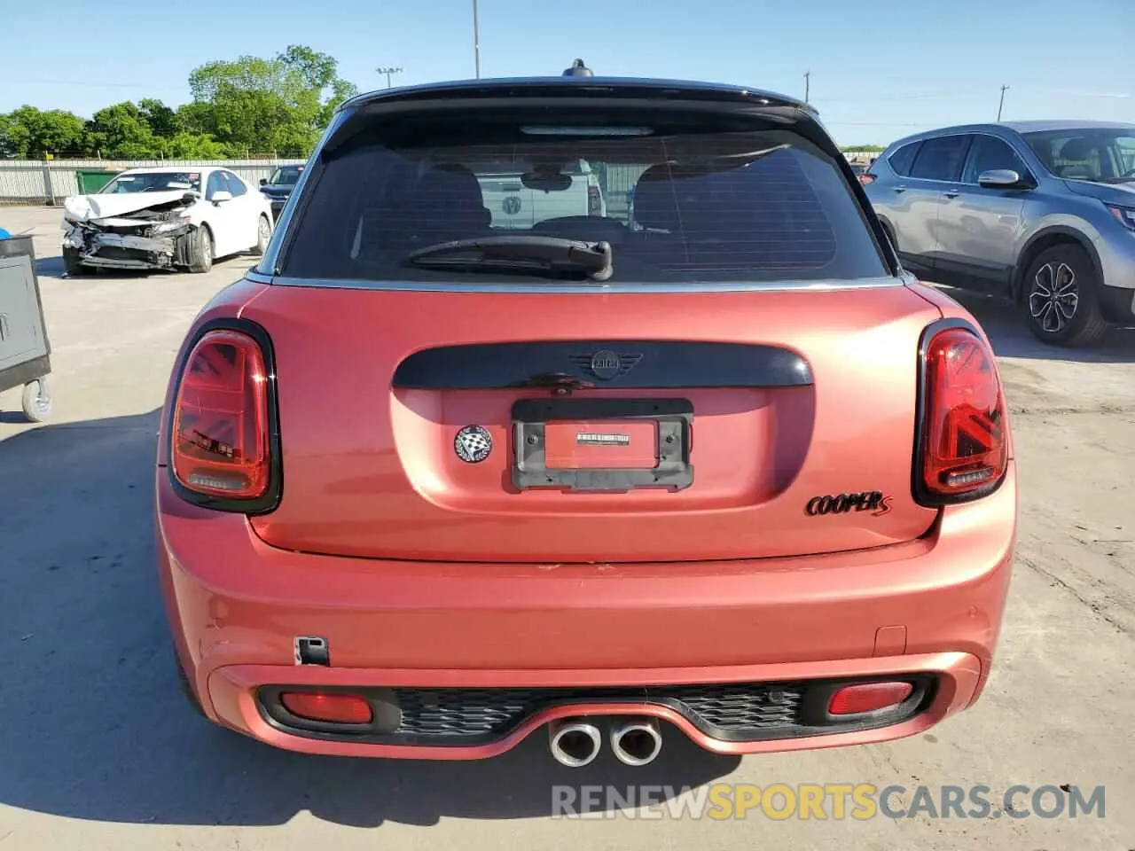 6 Фотография поврежденного автомобиля WMWXU9C08M2N29397 MINI COOPER 2021